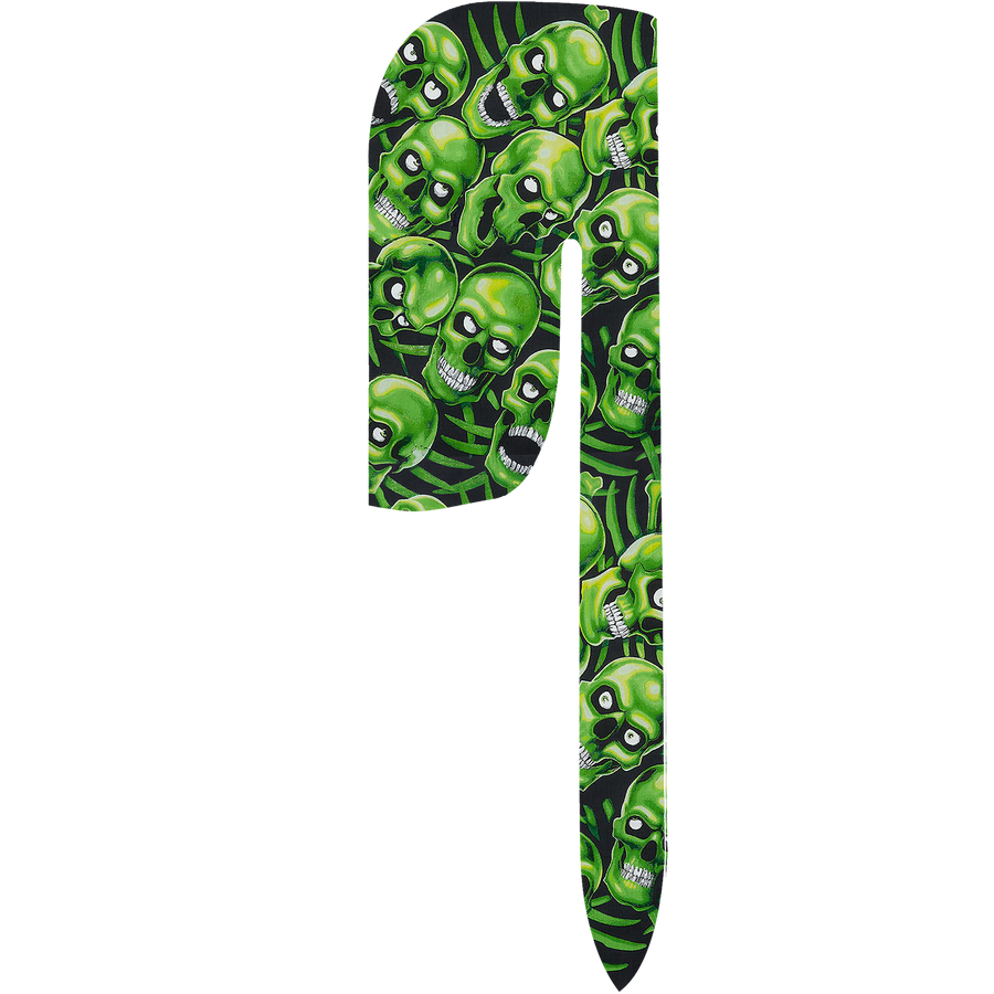 Y2K Skull Pile Mesh Durag