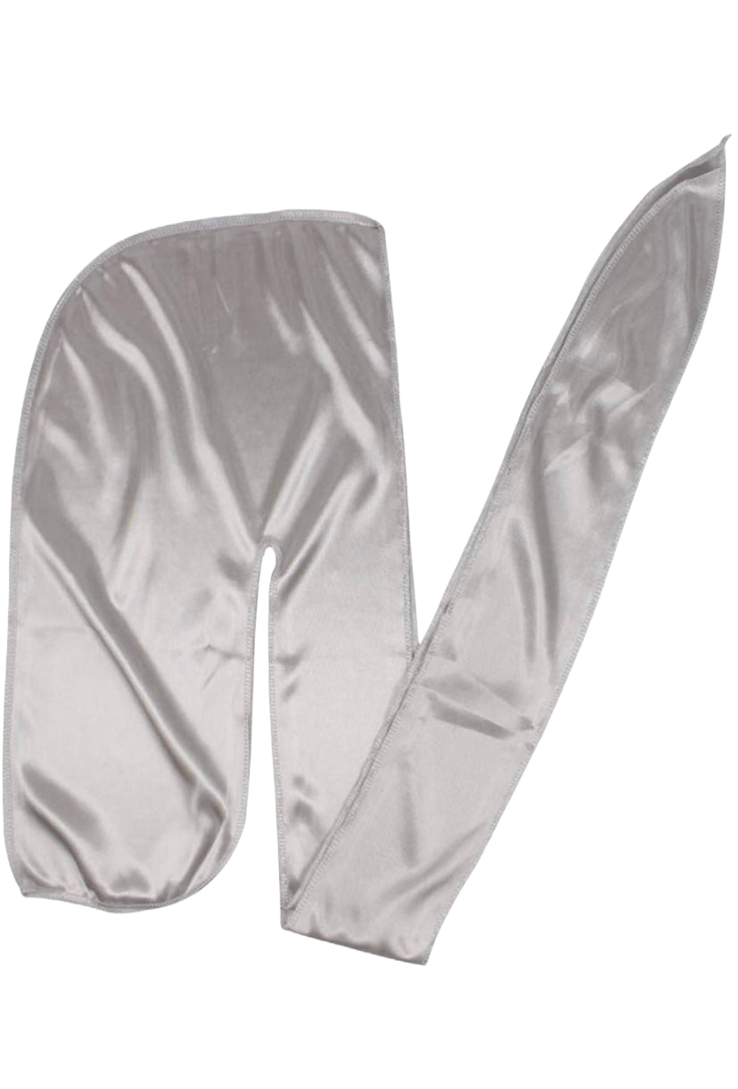 Grey Silky Durag