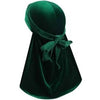 Forrest Green Velvet Durag