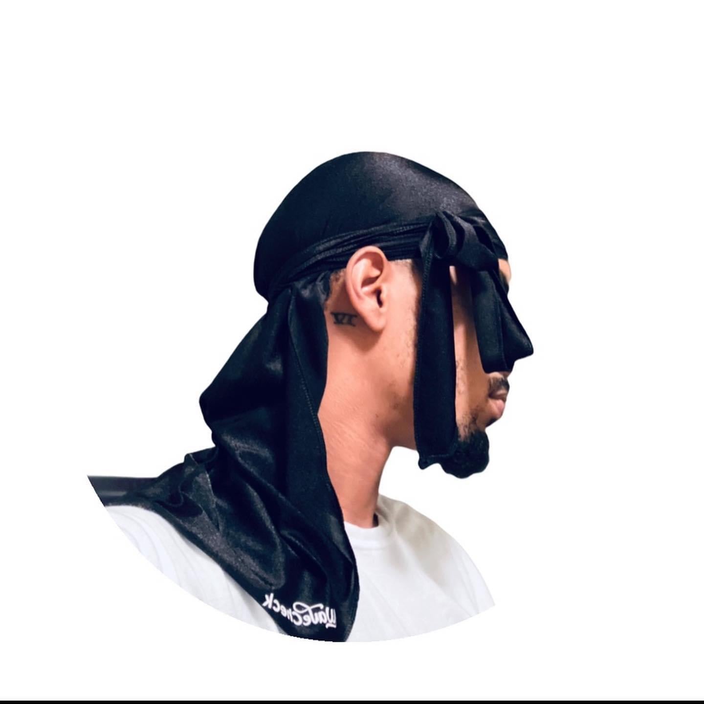 Wave Check Elastic Silky Durag