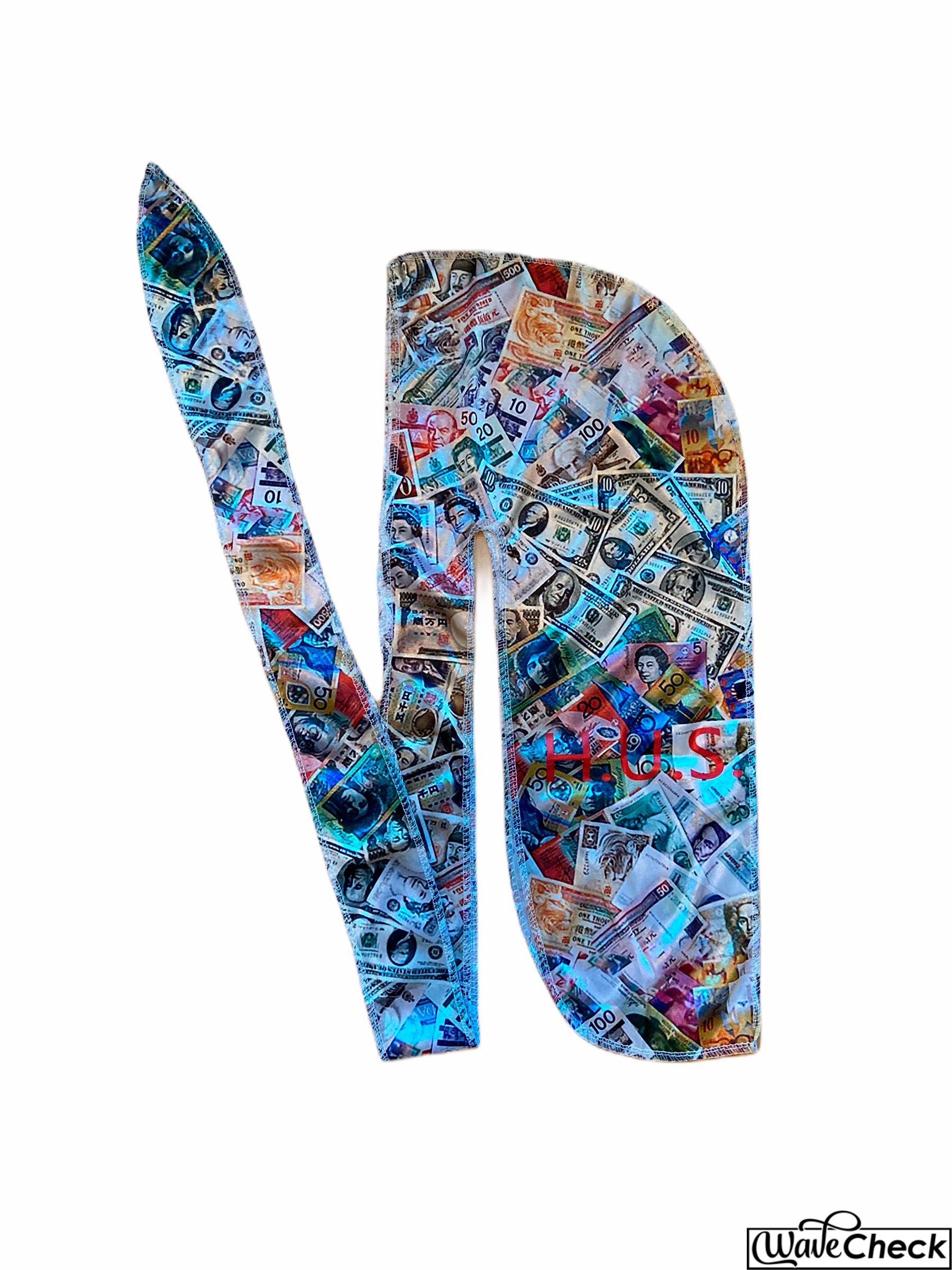 Wave Check Money Durag
