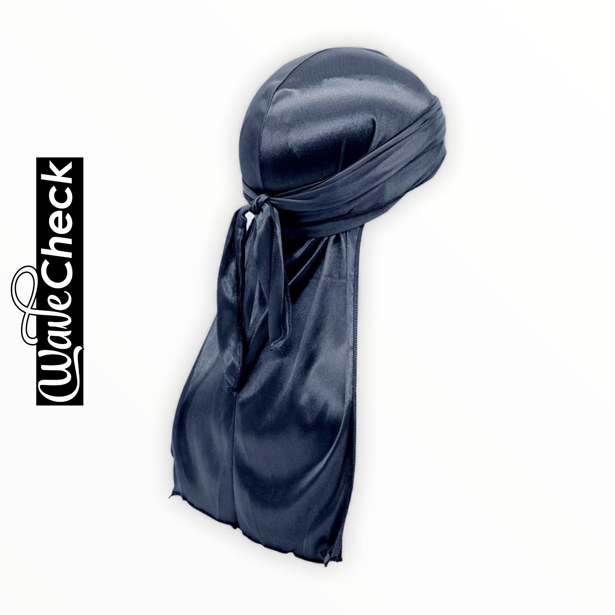 navy blue silky durag