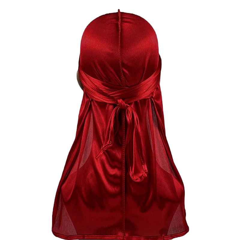 Red Silky Durag