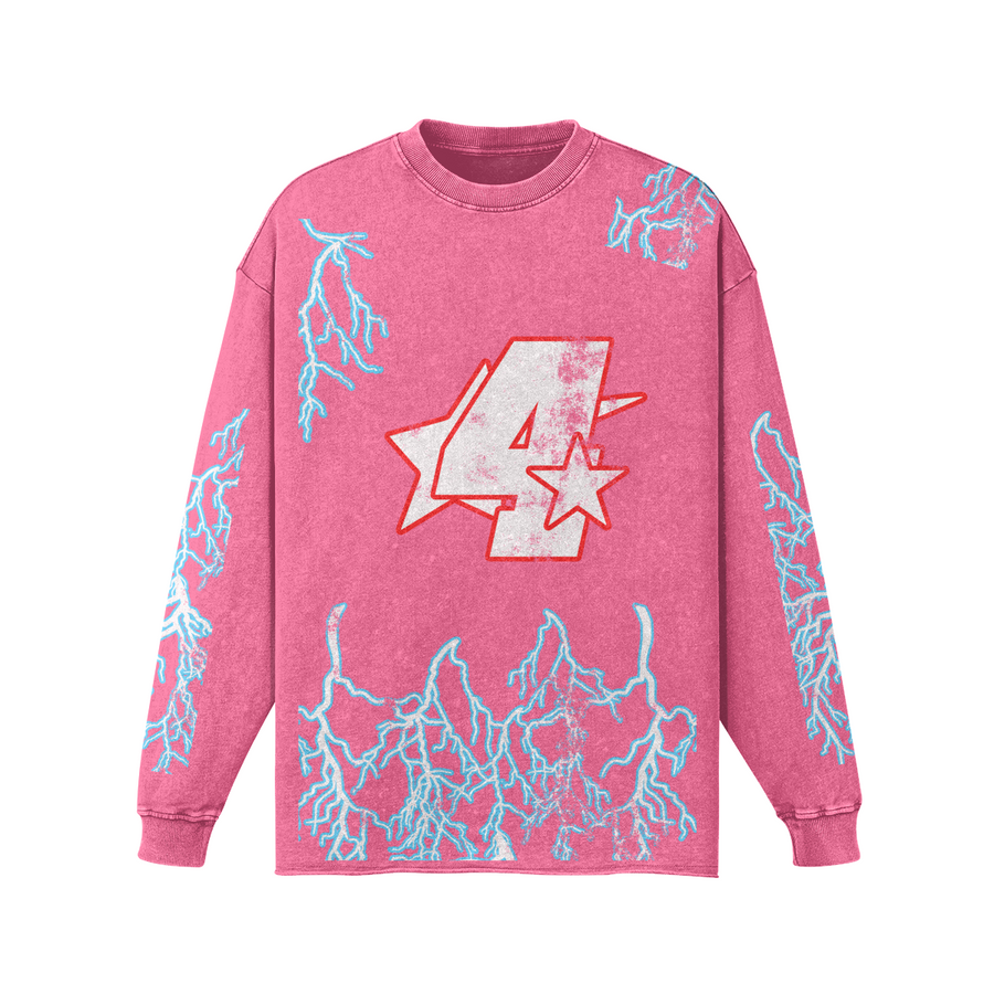 Pink Lightning Long Sleeve